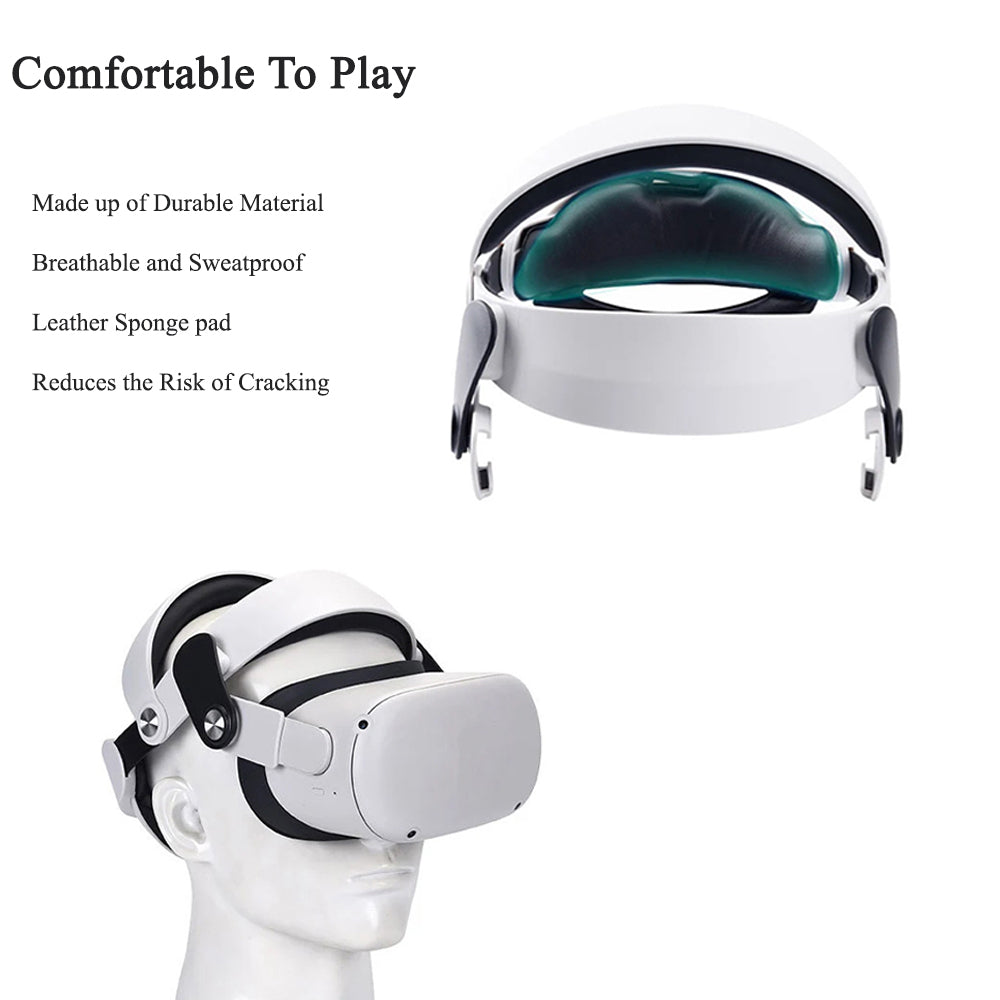 navor Adjustable Elite Head Strap for Meta/Oculus Quest 2 VR Accessories