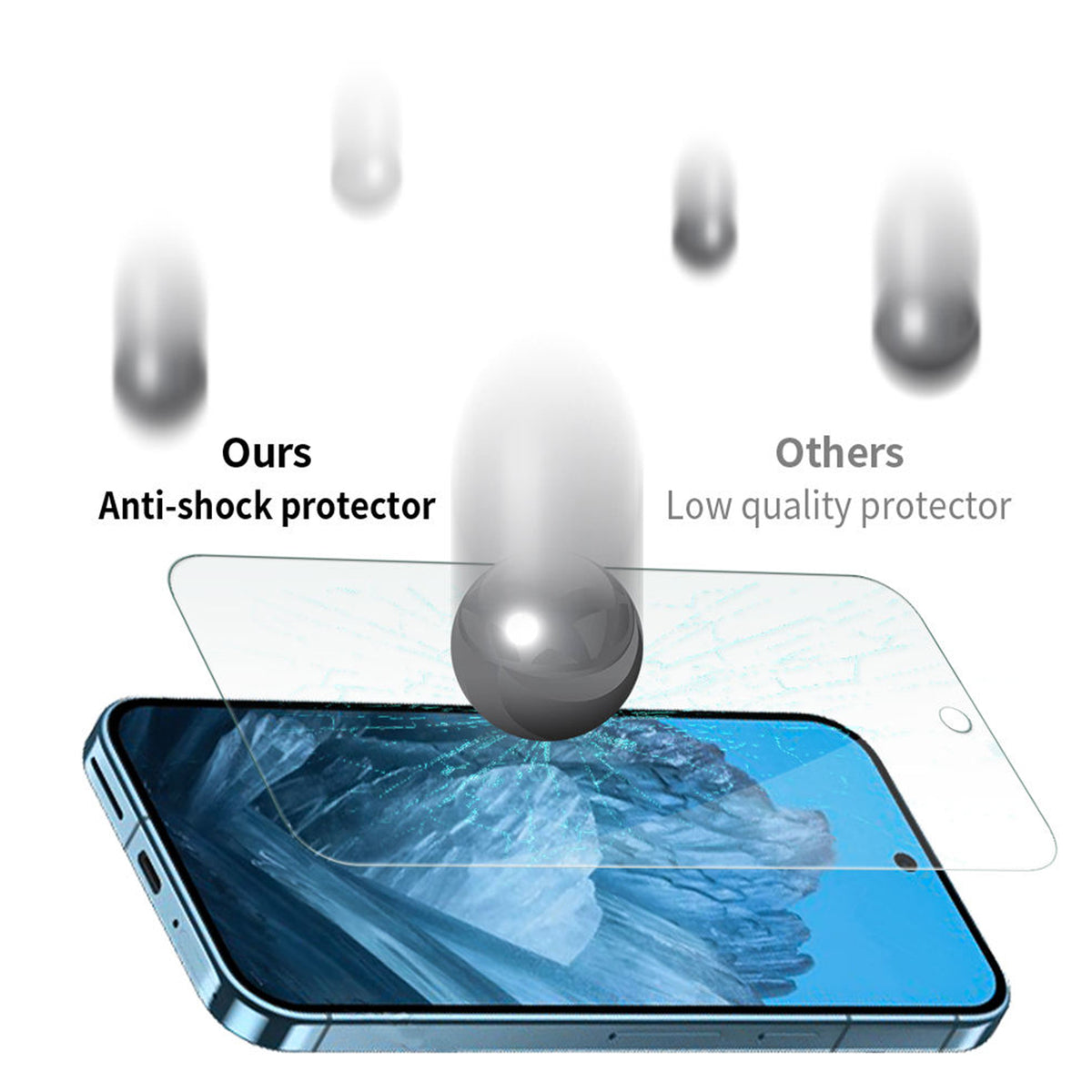 Navor Magnetic Case for Google Pixel 10/10 Pro 2025 with Screen Protector, Compatible with MagSafe & PixelSnap Charger