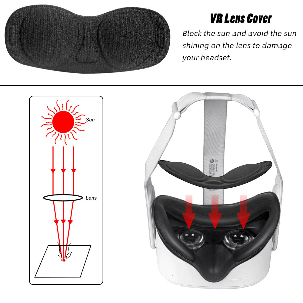 navor Oculus Quest 2 VR Headset Facial Interface Set Accessories