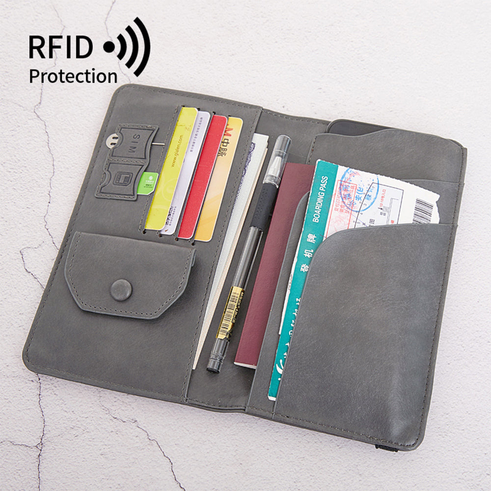 navor PU Leather Passport / Travel Document Holder