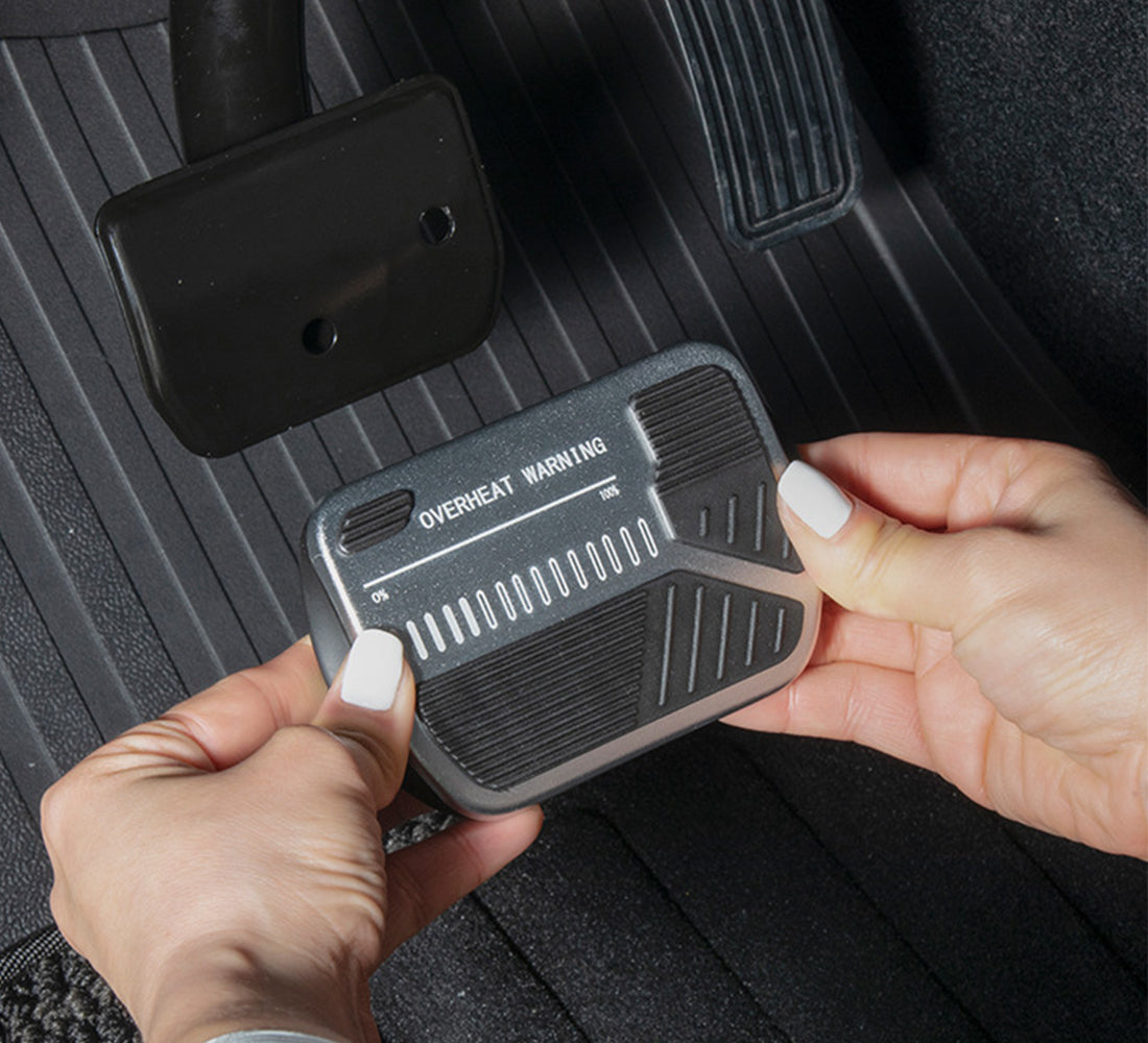 navor Aluminum Anti-Slip Pedal Covers for Tesla Model 3 / Model Y (2017-2022)