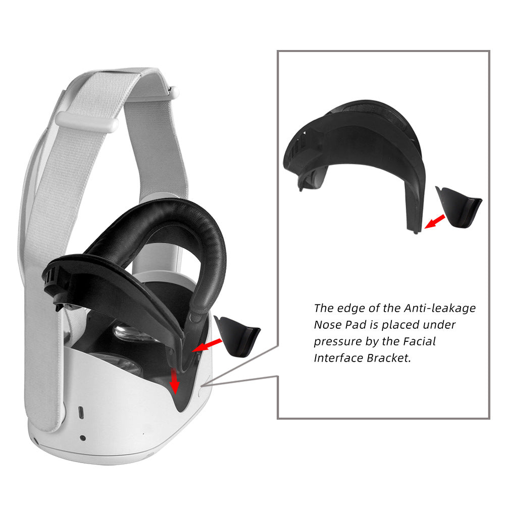 navor Oculus Quest 2 VR Headset Facial Interface Set Accessories
