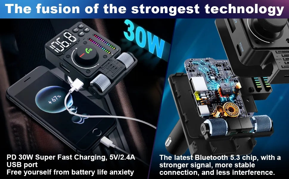 navor Car Wireless FM Transmitter
