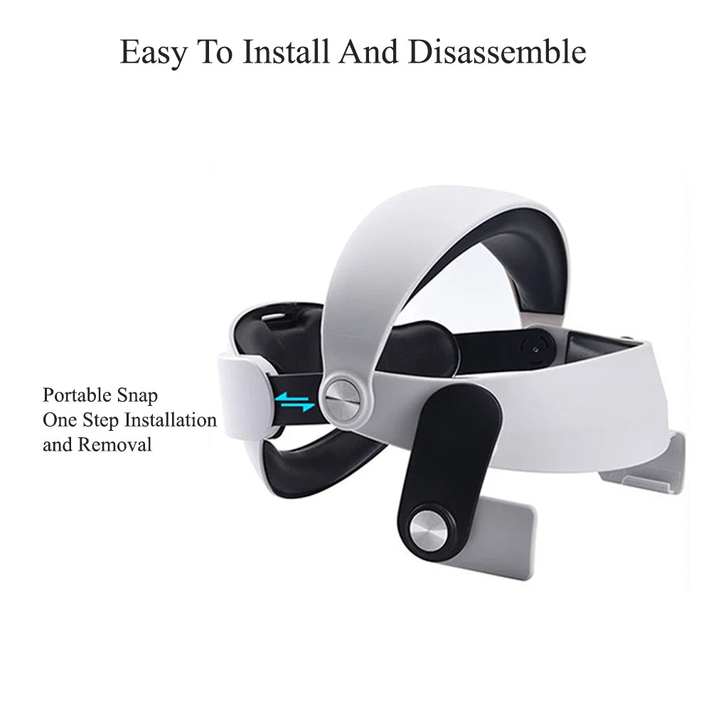 navor Adjustable Elite Head Strap for Meta/Oculus Quest 2 VR Accessories
