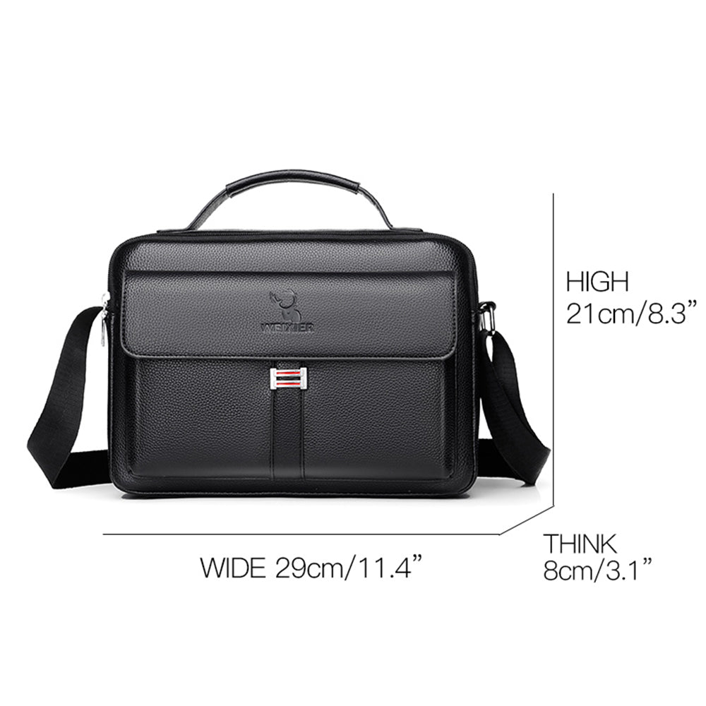 navor Men's Small Multipurpose PU Leather Shoulder/ Messenger Bag