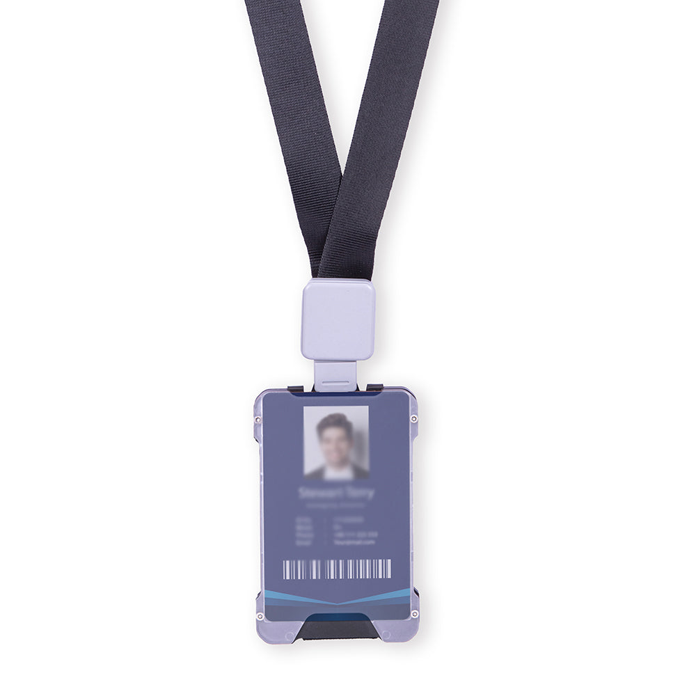 navor Minimalist Wallet with 1 Clear Window ID Badge Holder, Money Clip, RFID Blocking