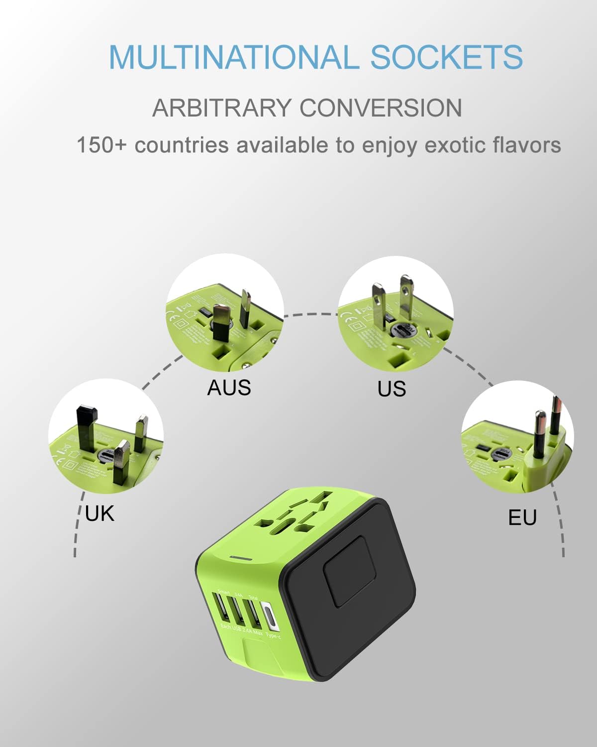 Universal International Travel Power Adapter