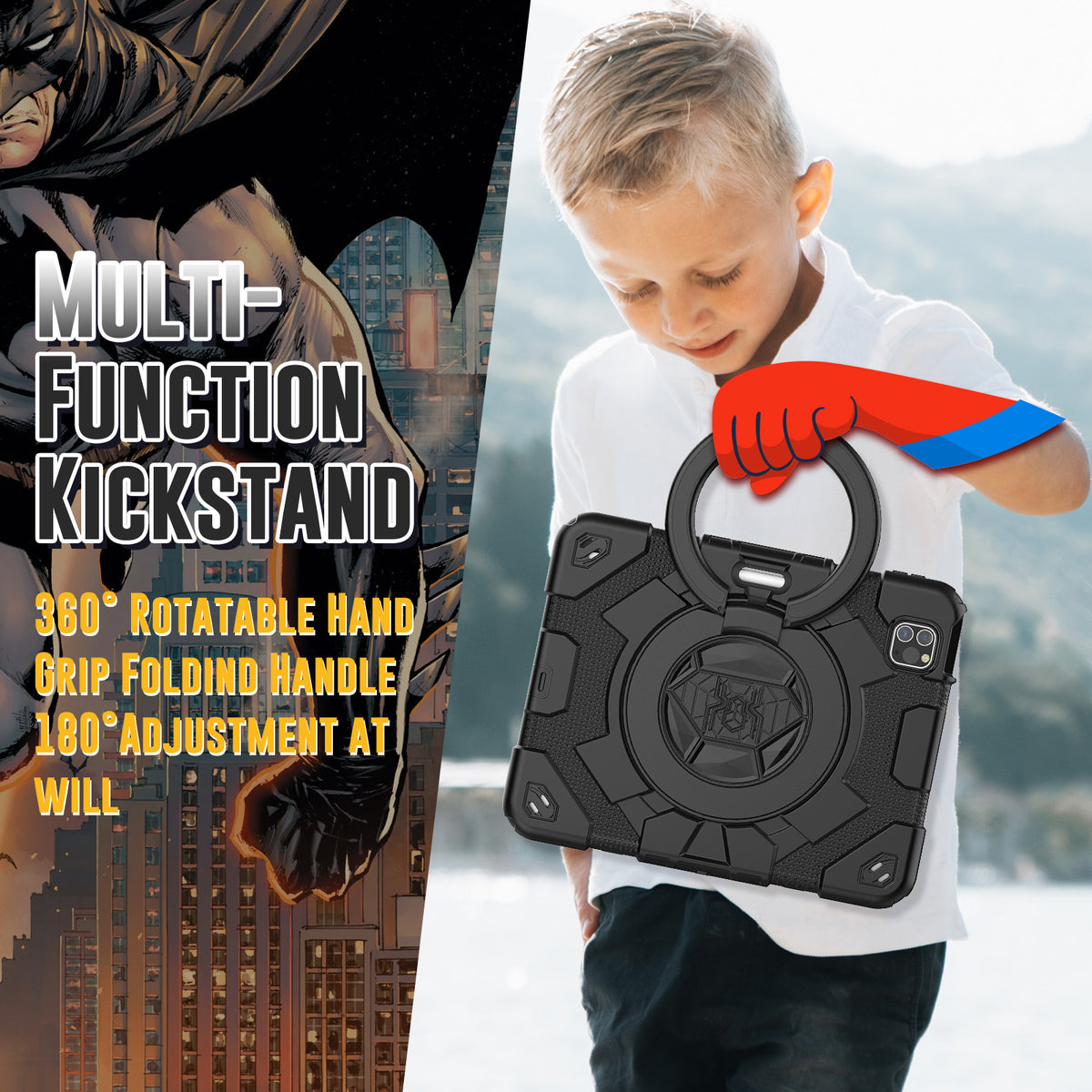 navor Spider Design Kid's Case for iPad Air 4/5 10.9” & iPad Pro 11”