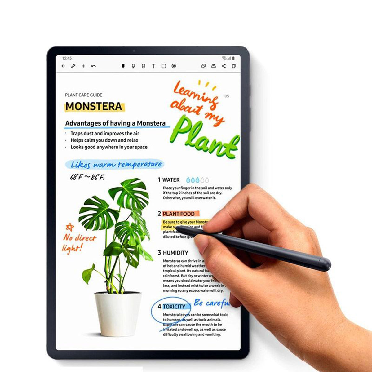 Navor Galaxy Tab S8 Stylus Pen Replacement for Samsung Galaxy Tab S8/S8+/S8 Ultra/S7/S7+/S7 FE with 5 Extra Tips/Nibs