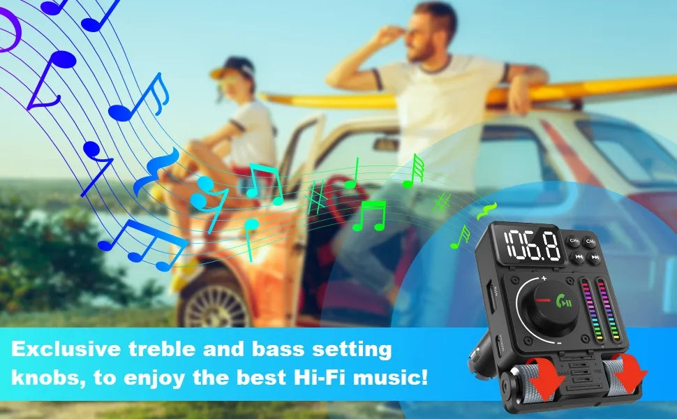 navor Car Wireless FM Transmitter