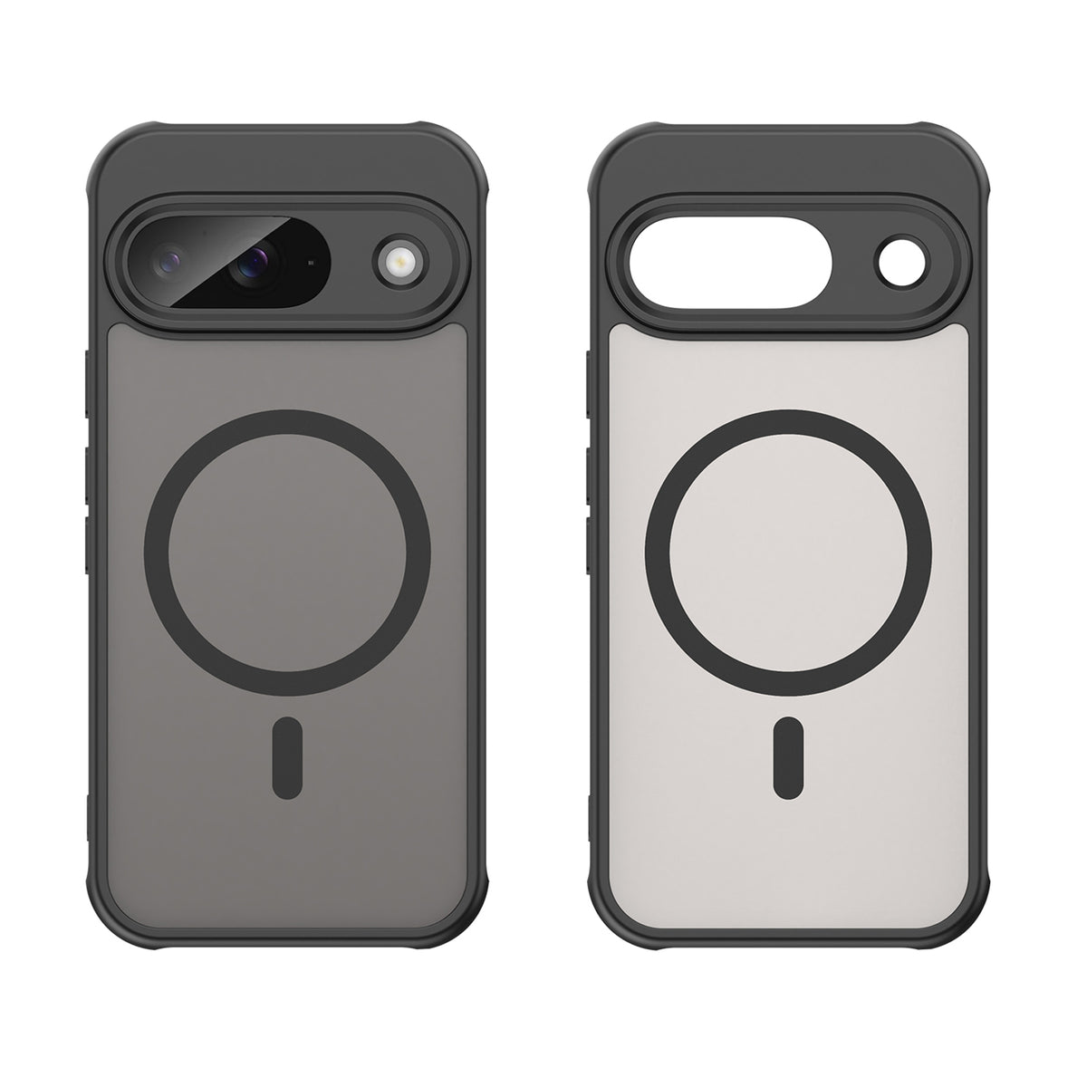 Navor Magnetic Case for Google Pixel 9 2024 with Screen Protector, Shockproof case- Black (Copy)