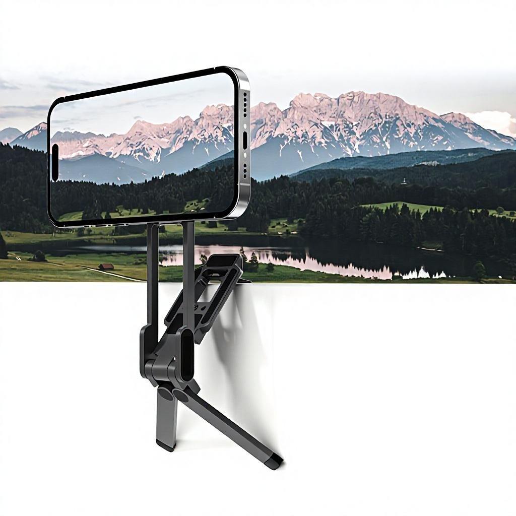 navor Foldable Magnetic Phone Tripod Stand, 180° Adjustable, 5 Modes