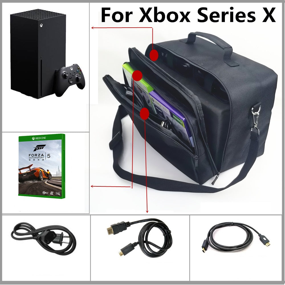 Navor Xbox Series X Console Carrying Case Travel Bag – Protective Storage Backpack