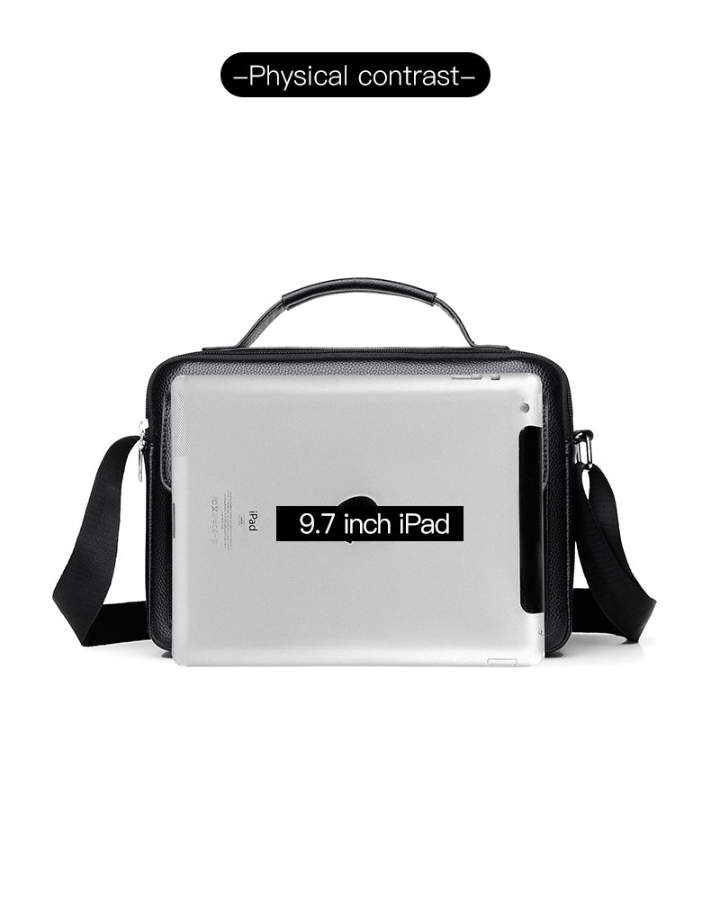 navor Men's Small Multipurpose PU Leather Shoulder/ Messenger Bag