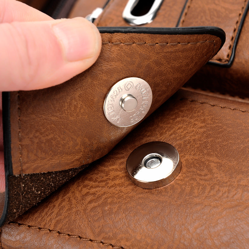 navor Men's Small Multipurpose PU Leather Shoulder/ Messenger Bag