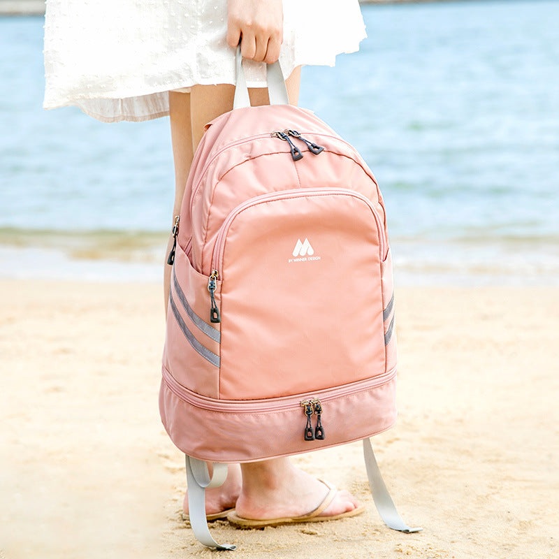 navor Women's Waterproof Multi-Functional Backpack with Shoe Compartment