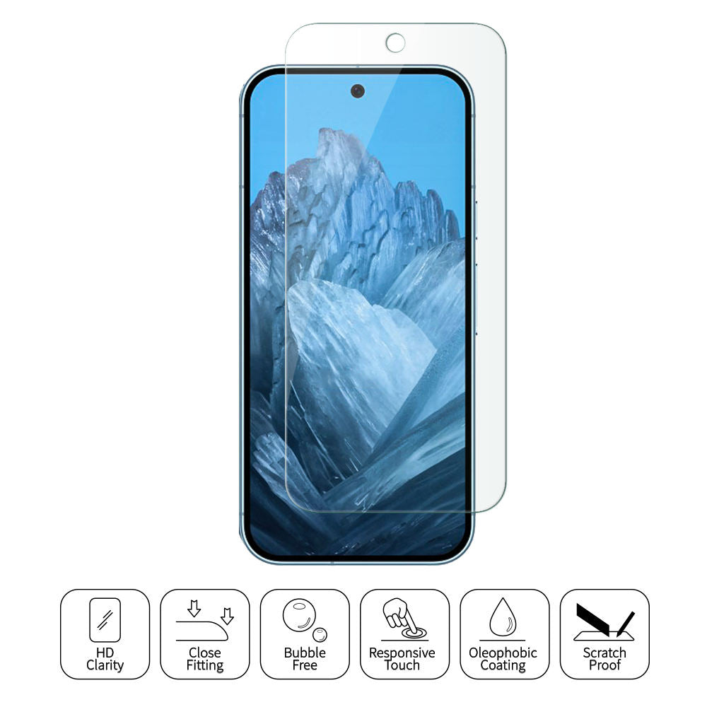 Navor Magnetic Case for Google Pixel 9 2024 with Screen Protector, Shockproof case- Black (Copy)