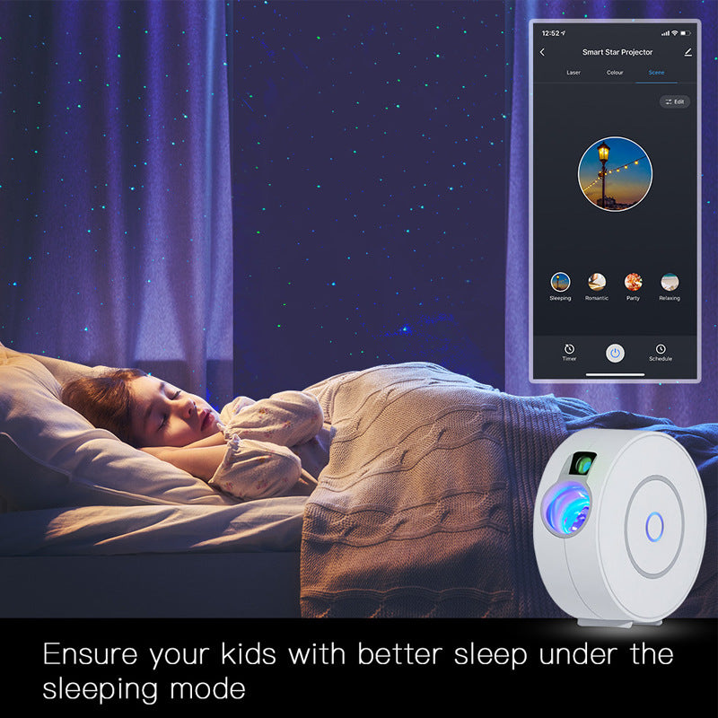 navor Starry Projector Light with Timer, App Control, Voice Control,Moving Star Galaxy