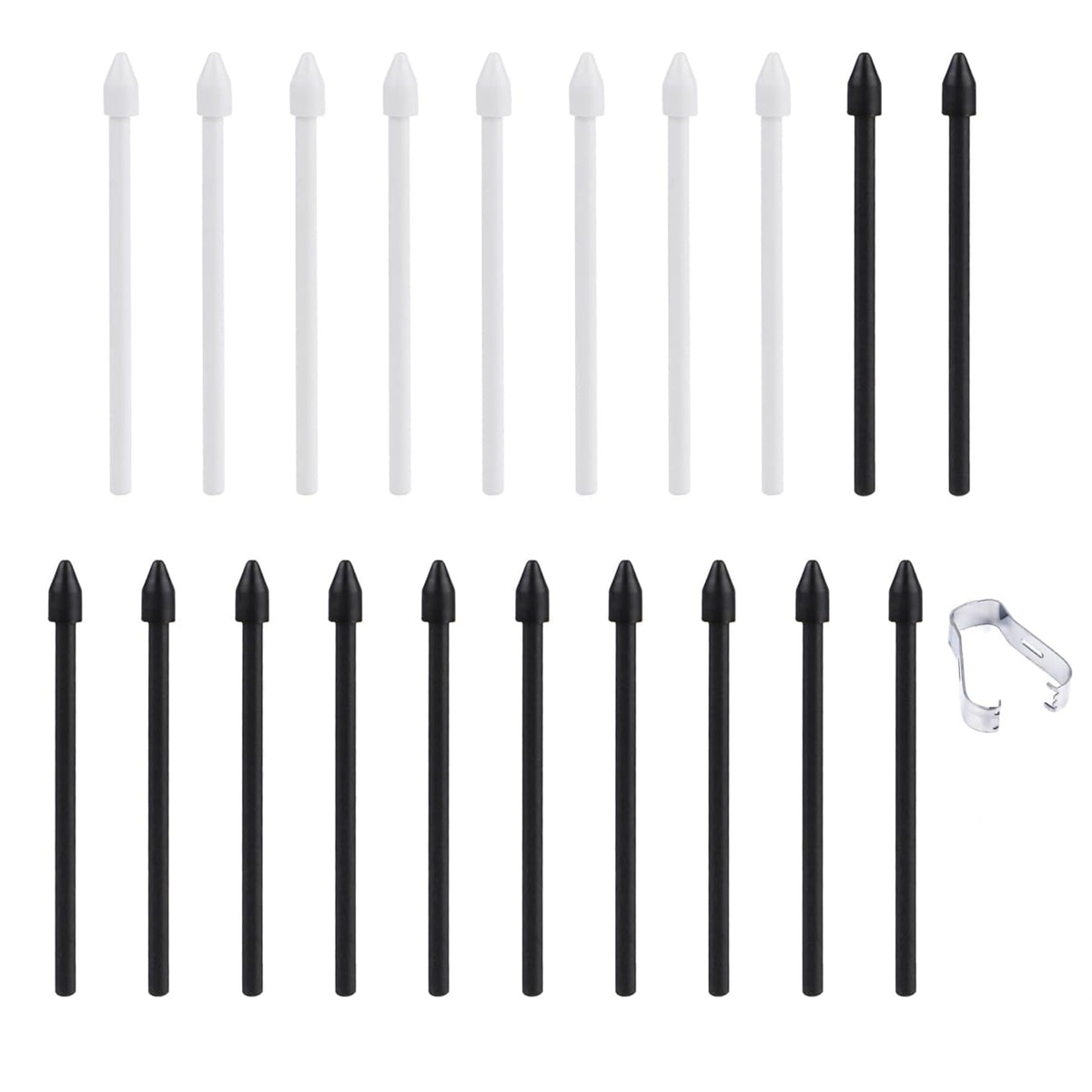 navor 20pcs S Pen Replacement Nibs Kit with Tweezer, Tips for Samsung Galaxy Tab S6 Lite/S7 FE/S8/S9/S10/S10+ Ultra