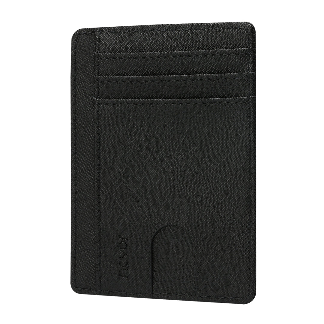Slim Minimalist RFID Blocking Leather Wallet - NAVOR