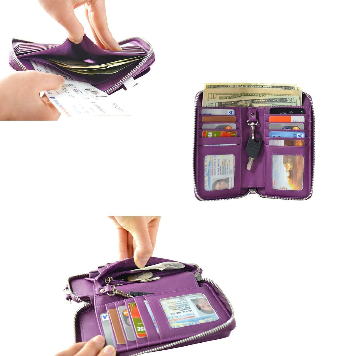 Messenger Bag Purse for Smartphones - Navor - NAVOR