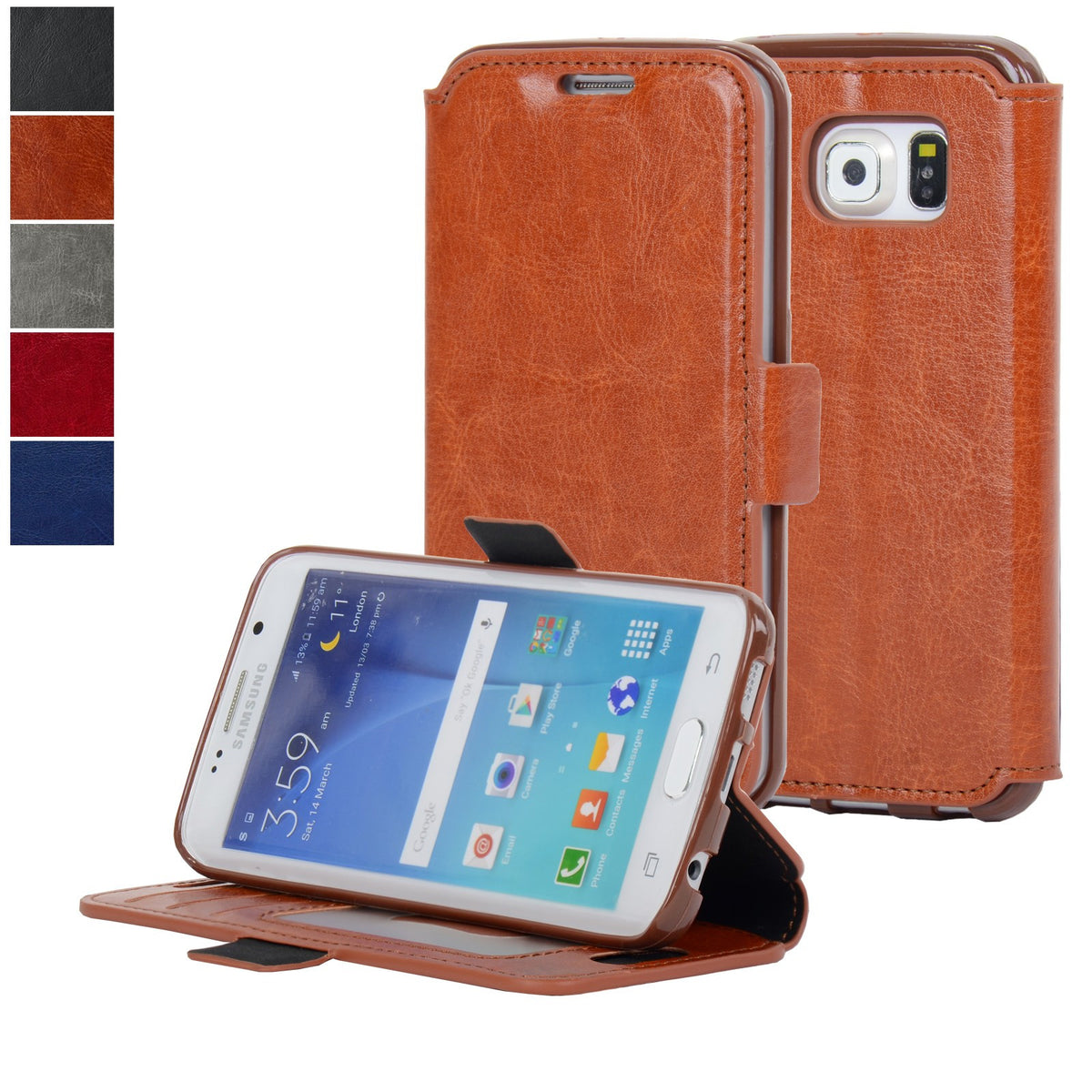Slim Wallet Series - S6 Edge - NAVOR
