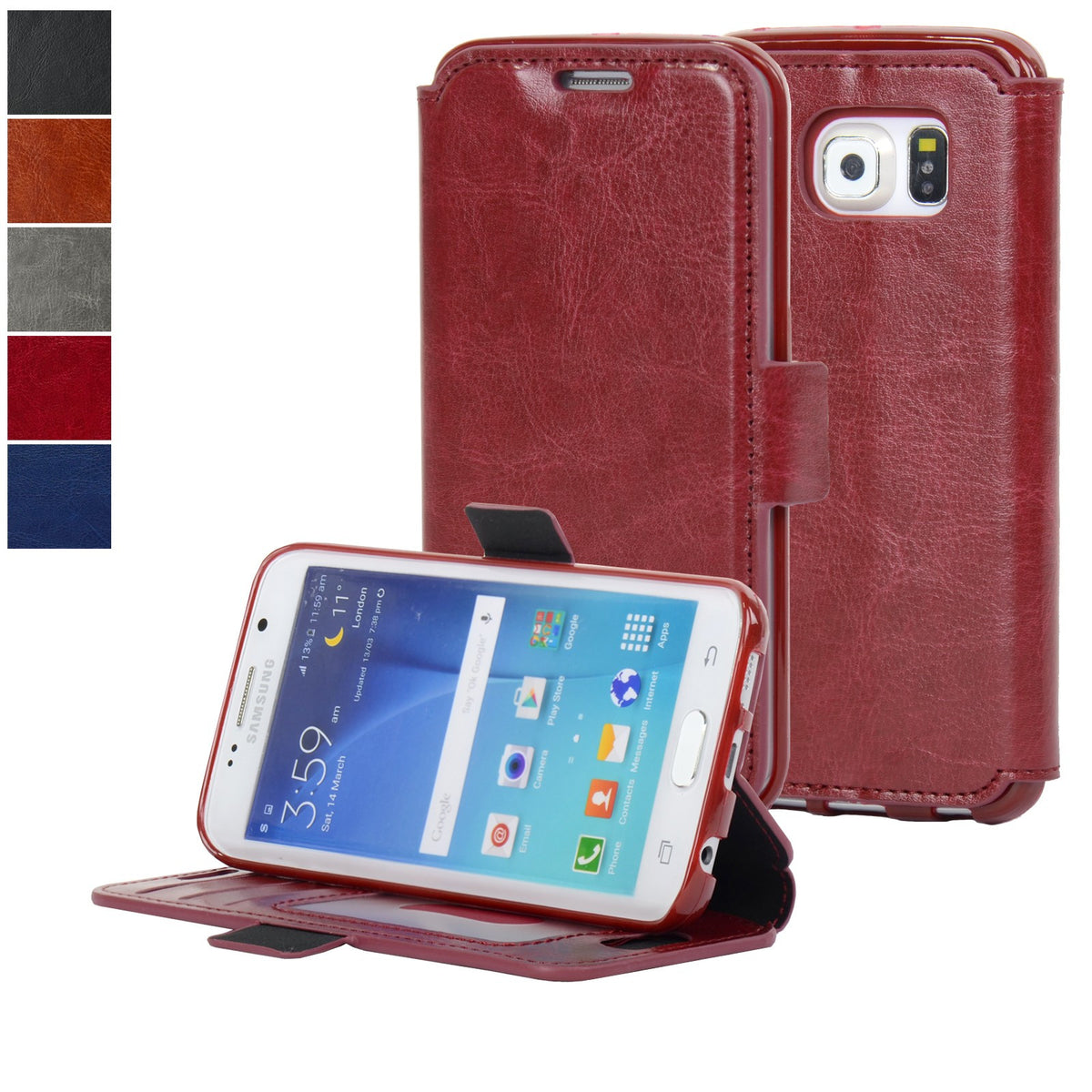 Slim Wallet Series - S6 Edge - NAVOR