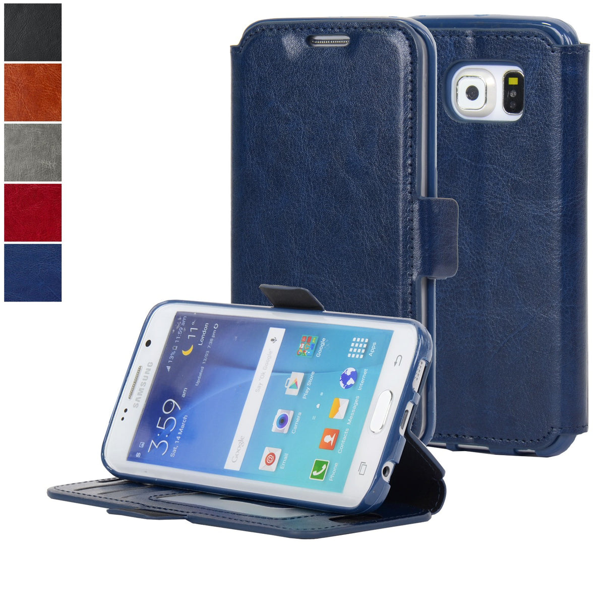 Slim Wallet Series - S6 Edge - NAVOR