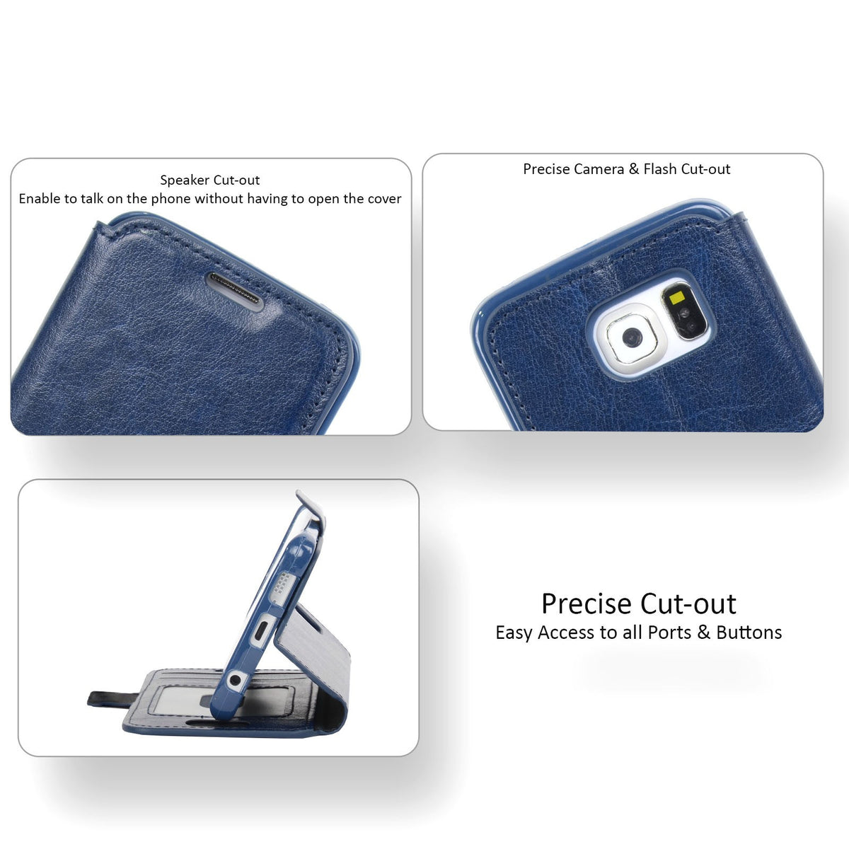 Slim Wallet Series - S6 Edge - NAVOR
