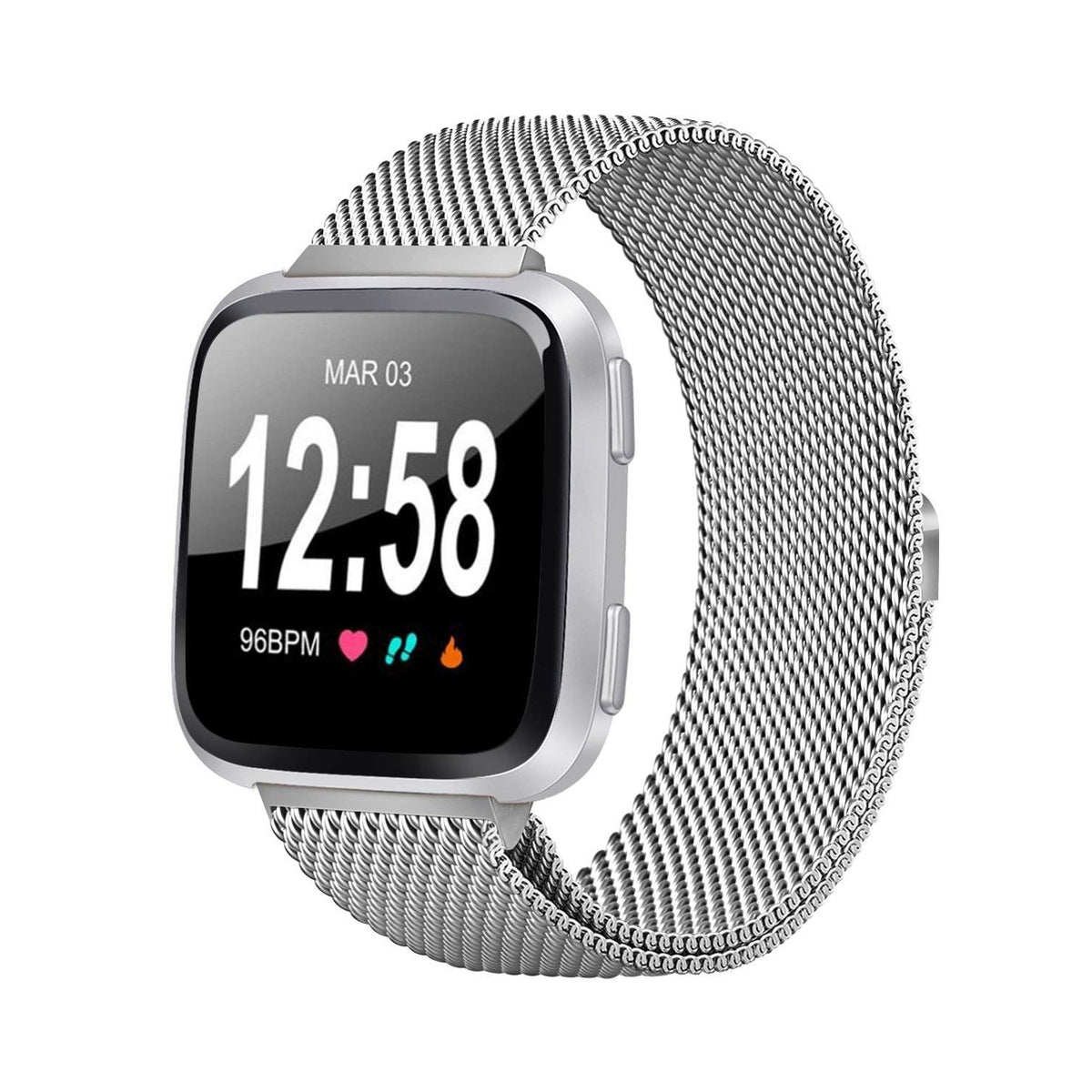 Steel Fitbit Band for Versa 2 / Versa Lite - NAVOR