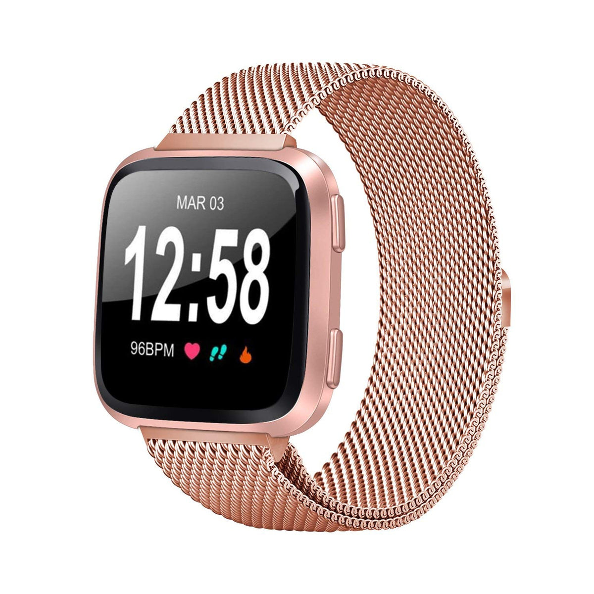 Steel Fitbit Band for Versa 2 / Versa Lite - NAVOR