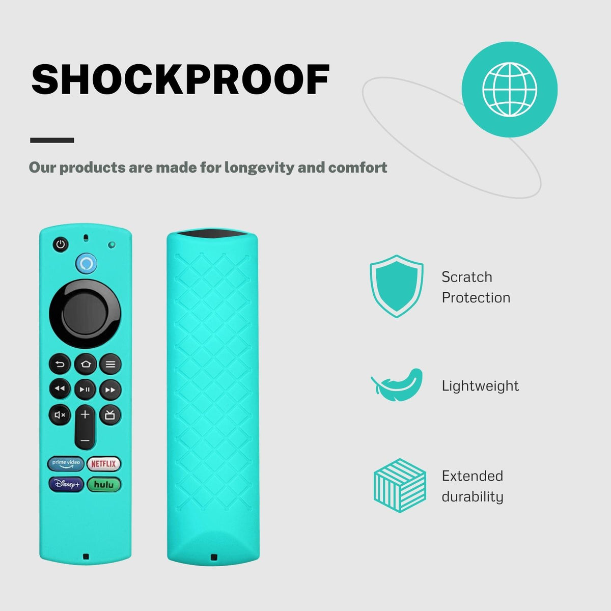 navor Fire TV Remote Silicone Case - NAVOR