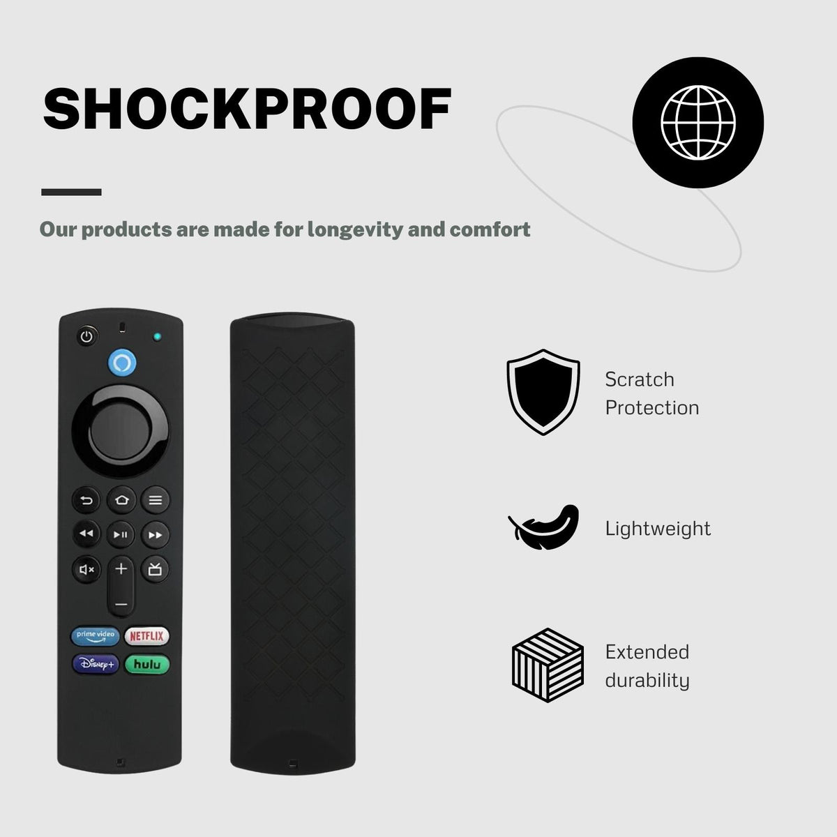 navor Fire TV Remote Silicone Case - NAVOR