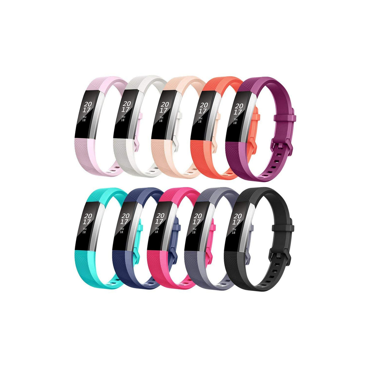 NAVOR Fitbit Alta/HR Bands - 10 Pack Combo - NAVOR