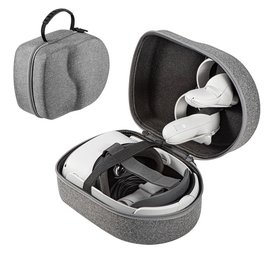 navor Hard Carrying Case for VR Headset, Touch Controller & other Accessories - NAVOR