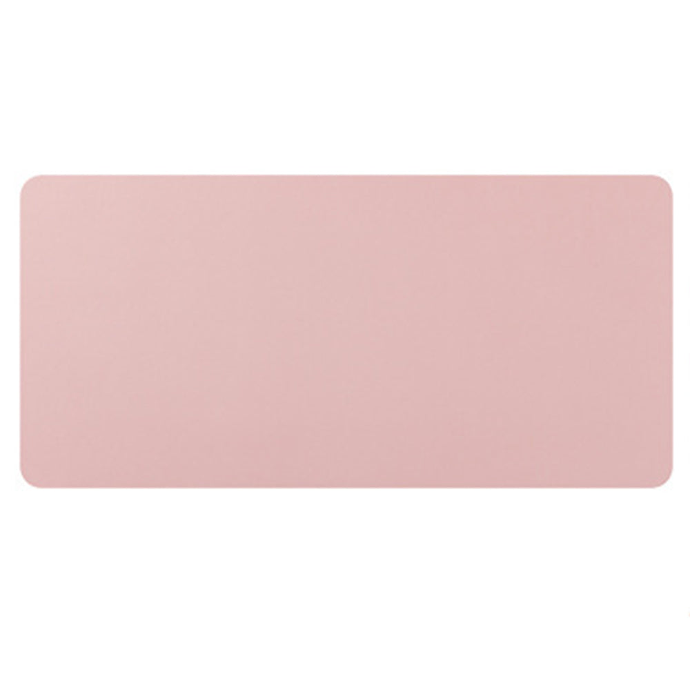 PU Leather 90 x 45 cm Desk Mat, Non-Slip Flat Extended Desk Mouse Mat for Office Home - NAVOR