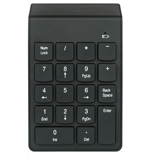 Wireless 18 Keys Numeric Keypad with 2.4G USB Receiver - NAVOR
