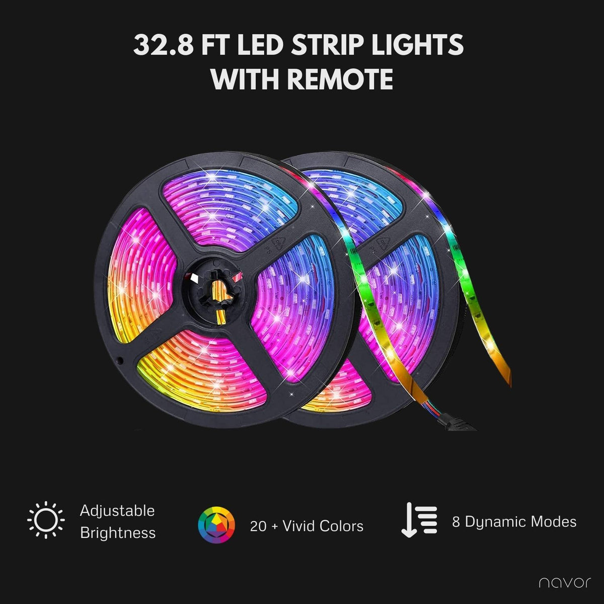 RGB LED Strip Light - NAVOR