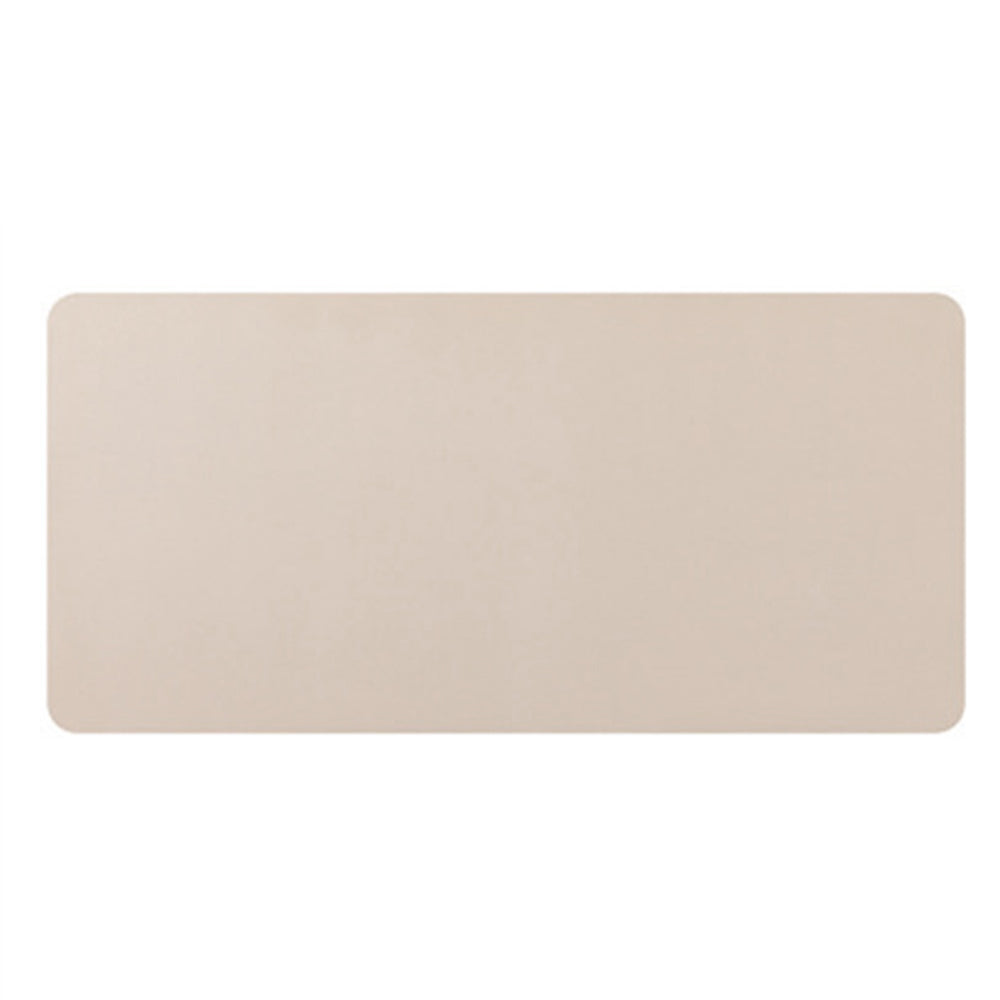 PU Leather 90 x 45 cm Desk Mat, Non-Slip Flat Extended Desk Mouse Mat for Office Home - NAVOR