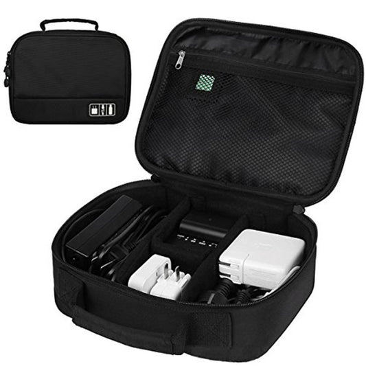 Universal Travel Electronics Accessories Stroage Organizer Case Bag - NAVOR