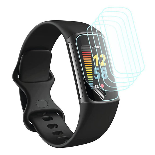 (6-Pack) Fitbit Charge 5 Screen Protector Film - NAVOR