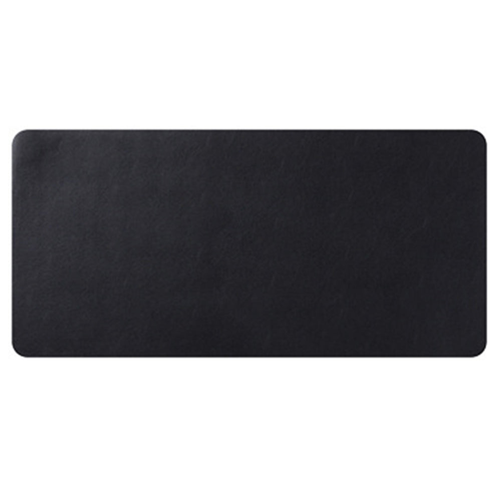 PU Leather 90 x 45 cm Desk Mat, Non-Slip Flat Extended Desk Mouse Mat for Office Home - NAVOR