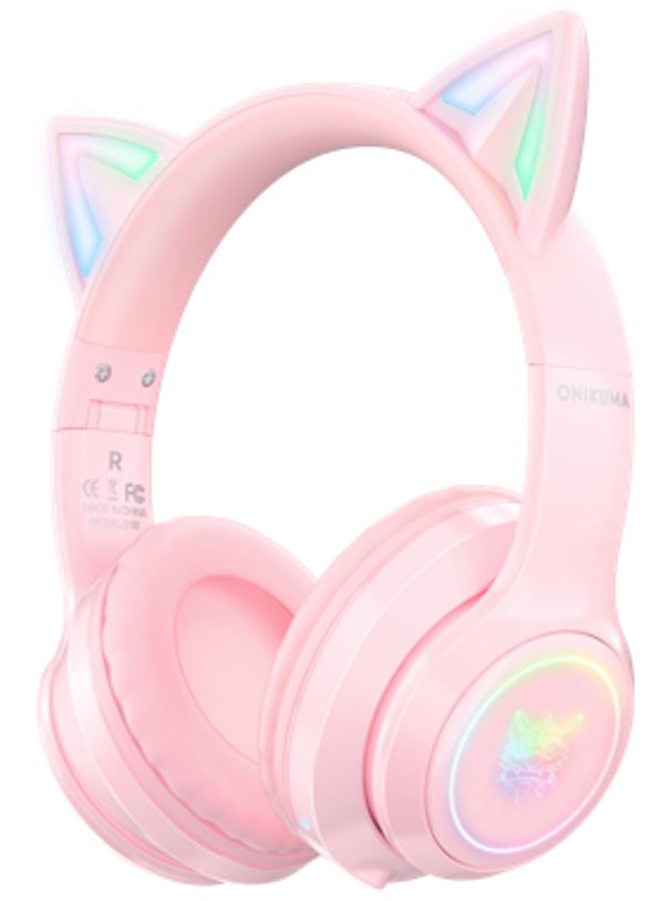 navor Bluetooth Cat Ear Headset, 15-22H Play Time
