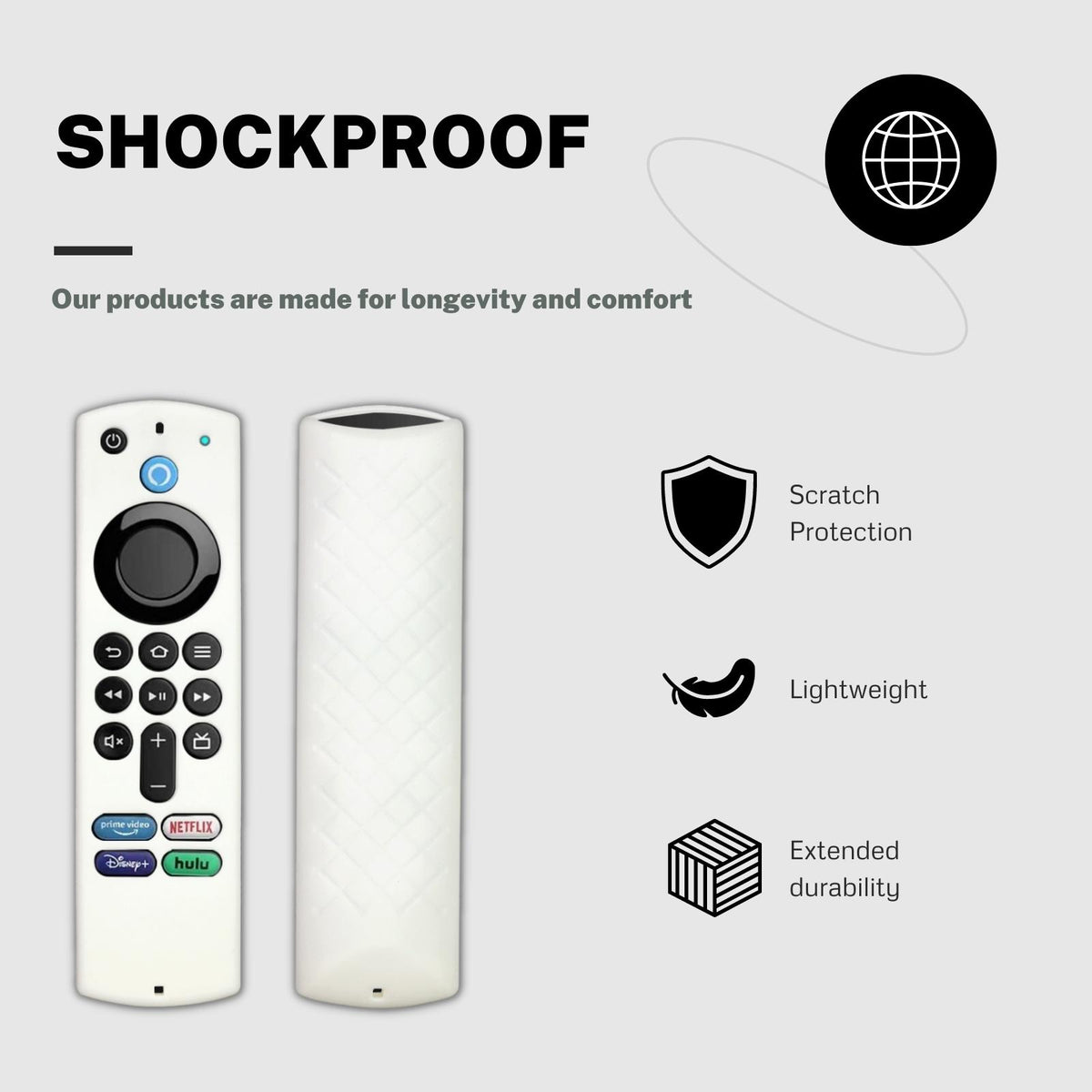 navor Fire TV Remote Silicone Case - NAVOR