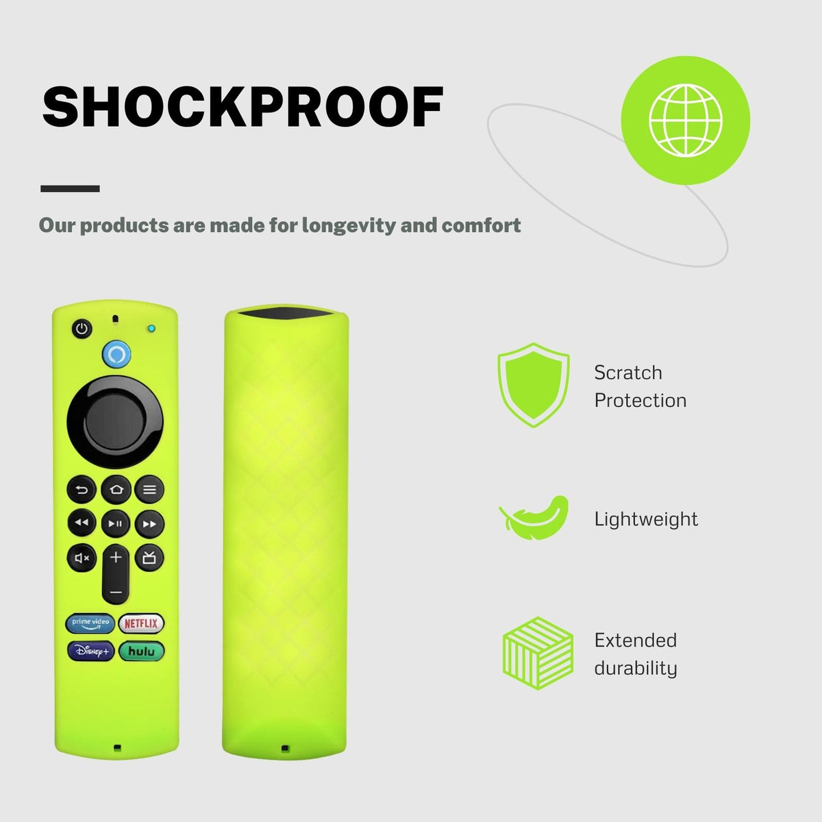 navor Fire TV Remote Silicone Case - NAVOR