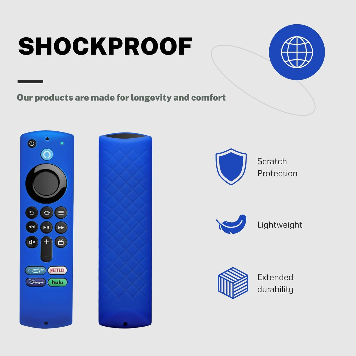 navor Fire TV Remote Silicone Case - NAVOR