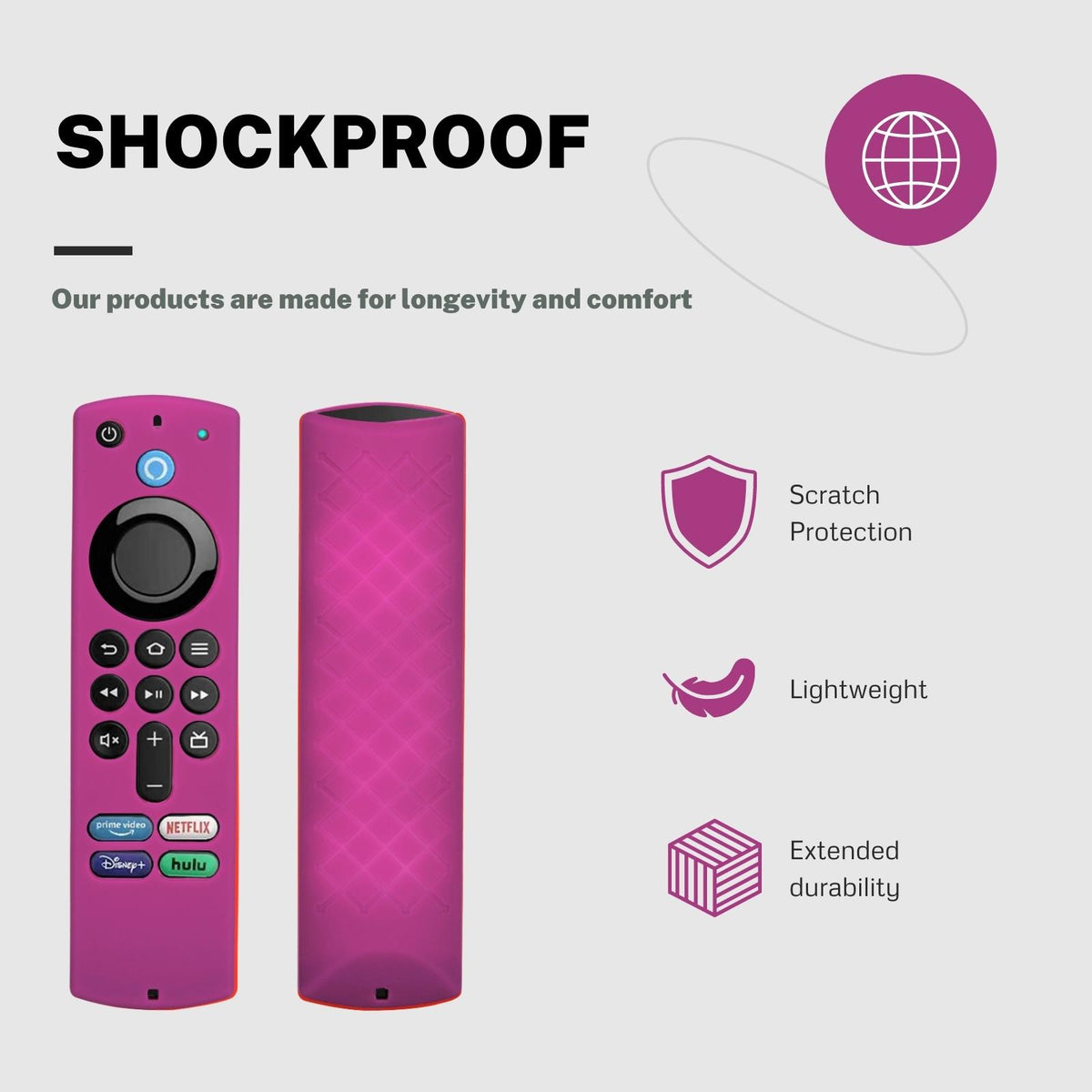 navor Fire TV Remote Silicone Case - NAVOR
