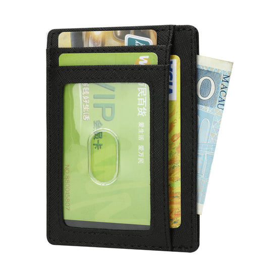 Slim Minimalist RFID Blocking Leather Wallet - NAVOR
