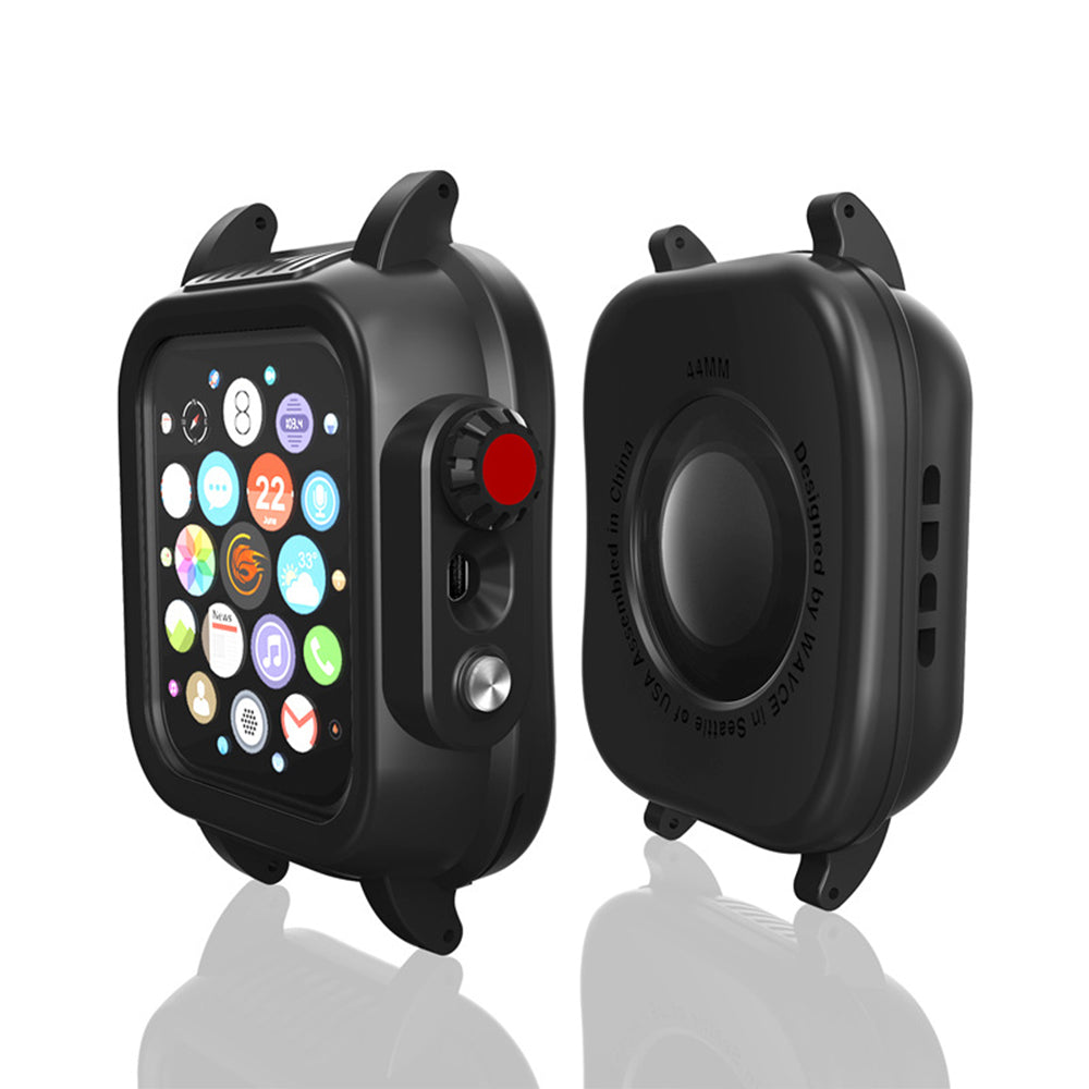 Apple Watch 44mm Series 6/SE/5/4 Waterproof Watch Band and Case with Built-in Screen Protector - NAVOR