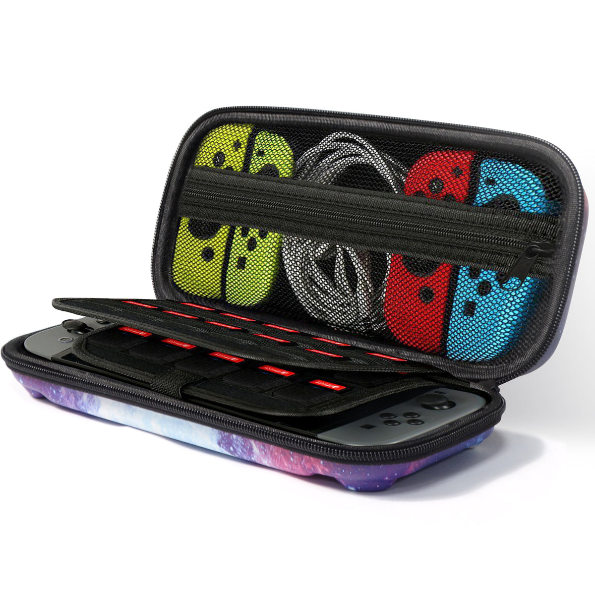 Hard Shell Travel Carrying Protective Storage Bag Compatible with Nintendo Switch - NAVOR